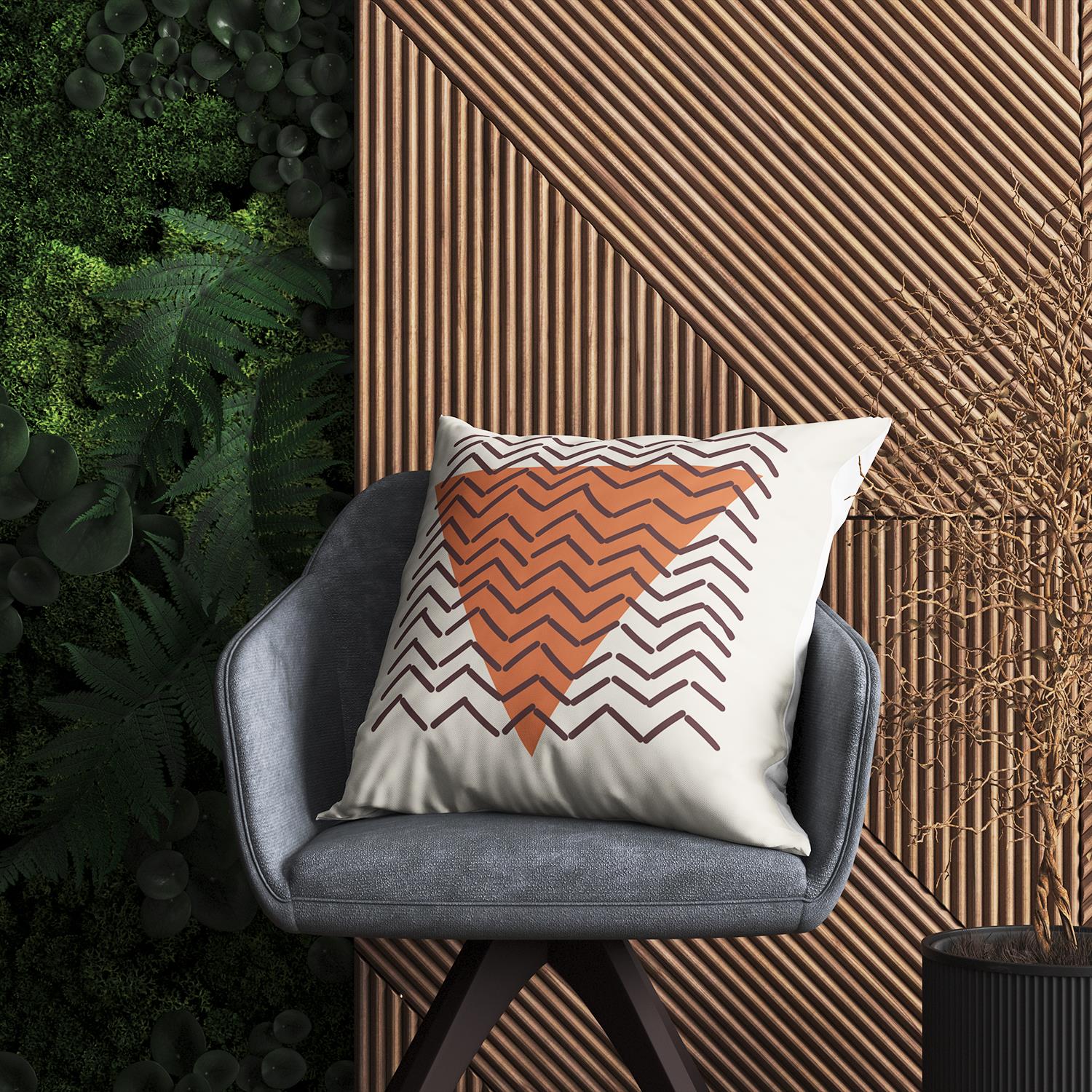 Evdek Geometric Kırlent Kılıfı Ds123