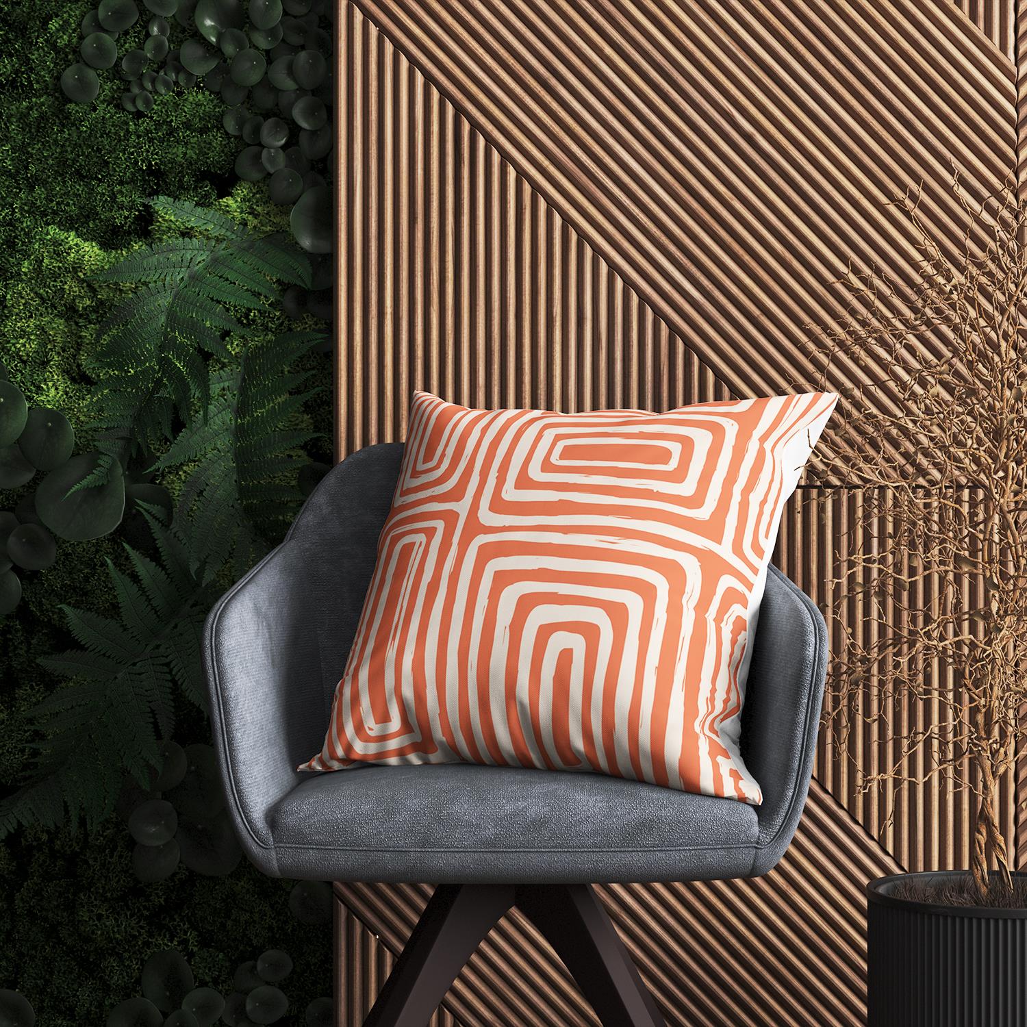 Evdek Geometric Kırlent Kılıfı Ds78