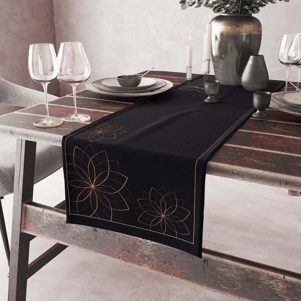 Evdek Geometric Runner Ds11 40x140 Cm