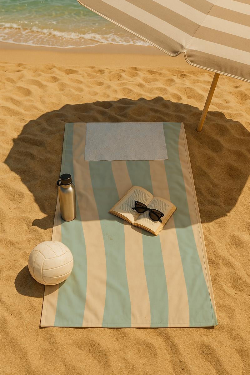 Evdek Happy Plaj Havlulu Plaj Çantası 35x40 Cm