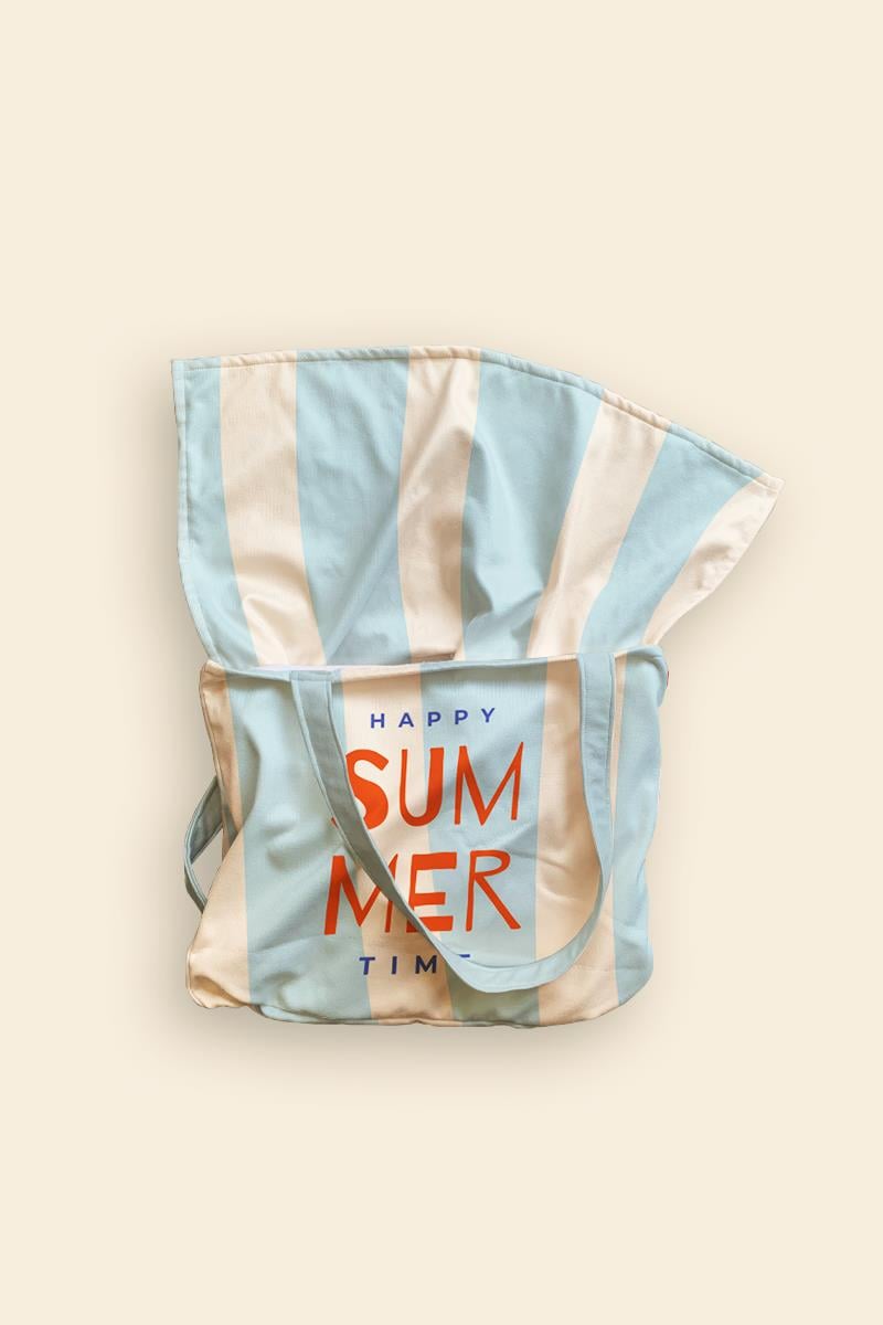 Evdek Happy Plaj Havlulu Plaj Çantası 35x40 Cm