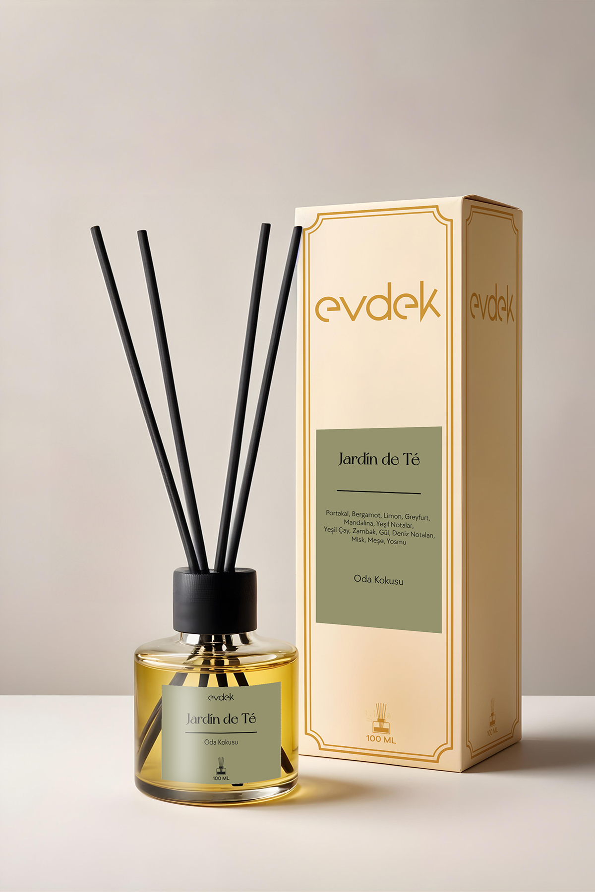 Evdek Jardin de Te Çubuklu Oda Kokusu 100 Ml