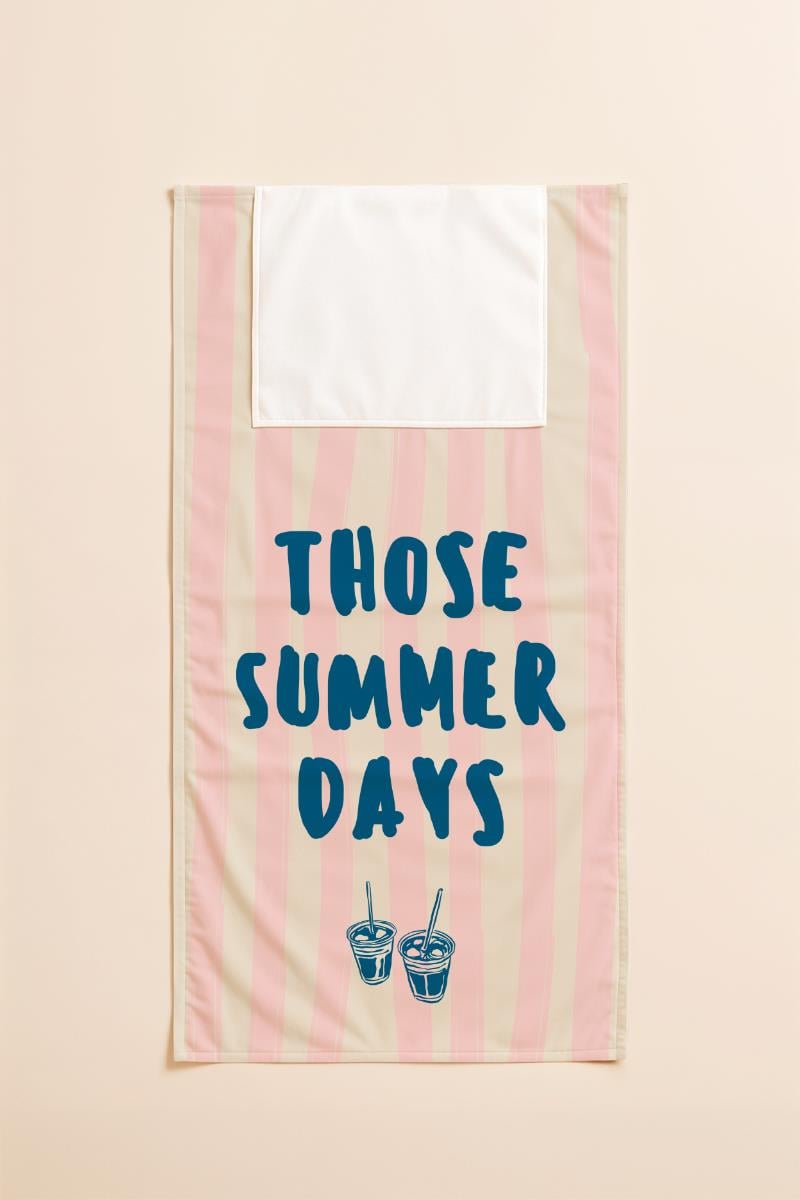 Evdek Slow Plaj Havlulu Plaj Çantası 35x40 Cm