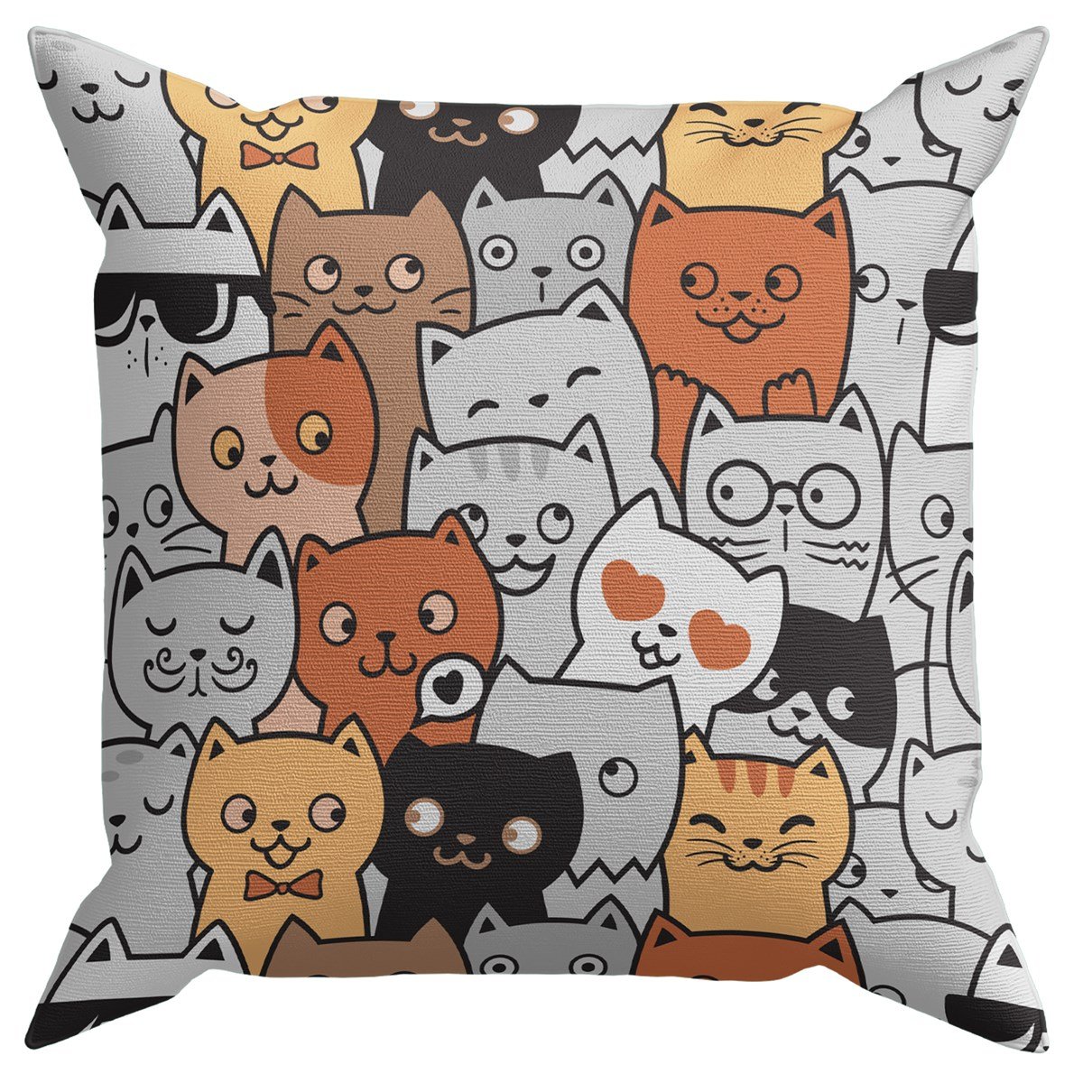 Evdek Sweet Animals Kırlent Kılıfı Ds36 45x45 Cm