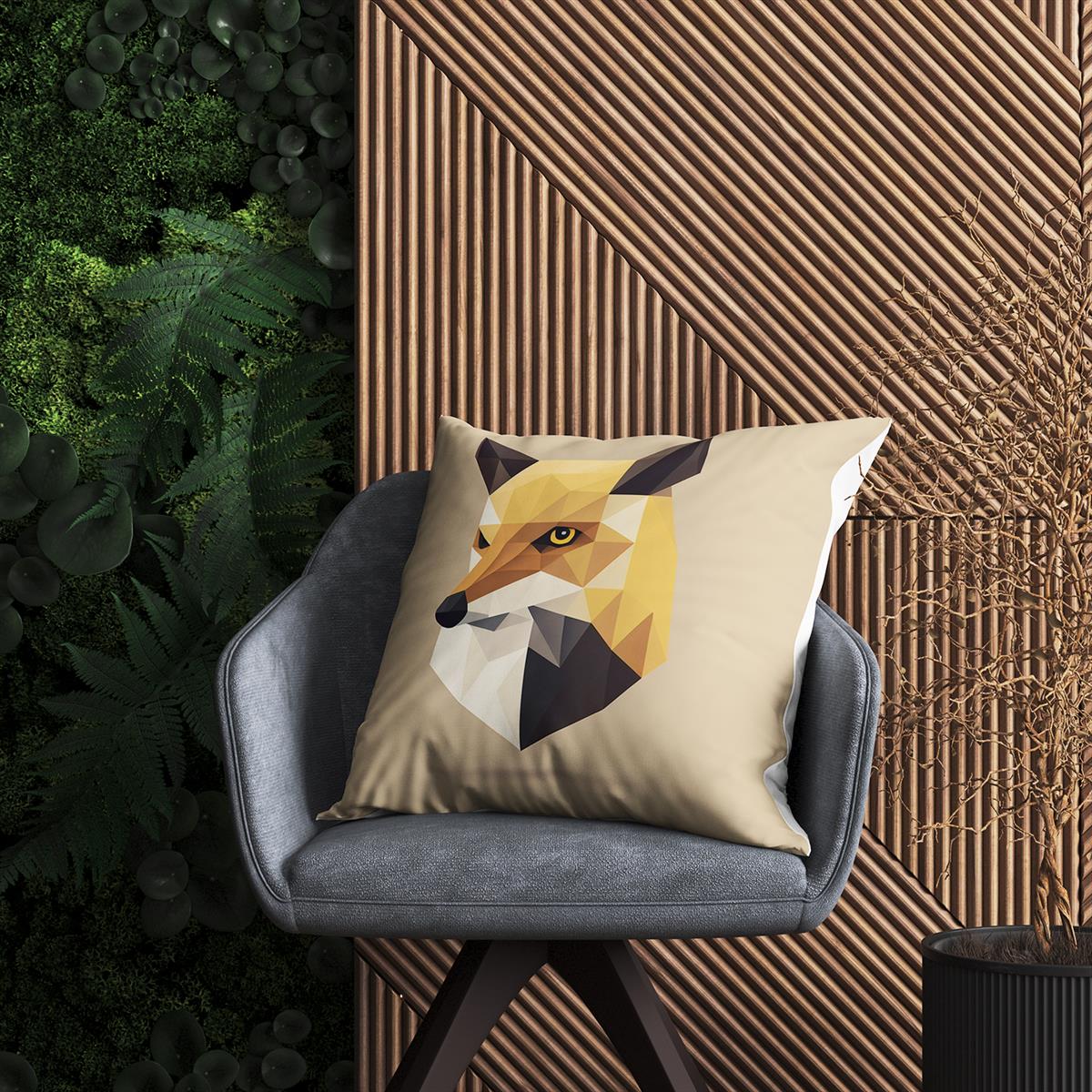 Evdek Sweet Animals Kırlent Kılıfı Ds48 45x45 Cm