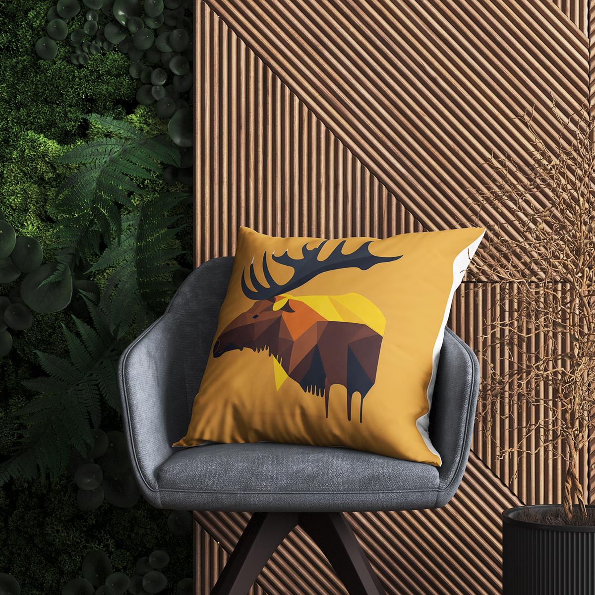 Evdek Sweet Animals Kırlent Kılıfı Ds49 45x45 Cm