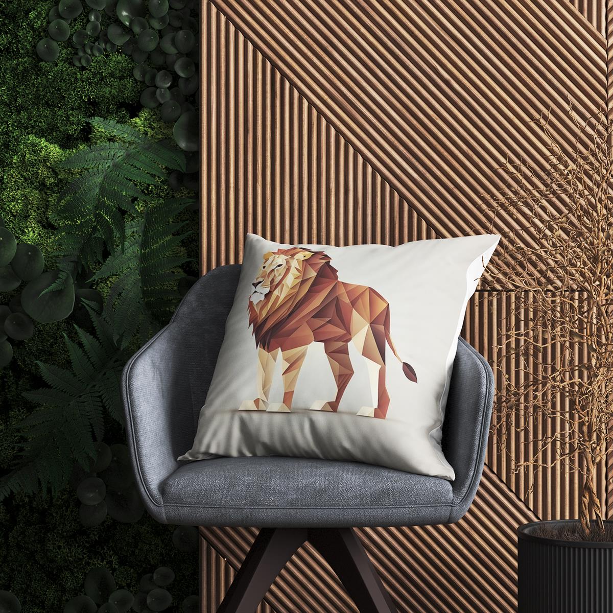 Evdek Sweet Animals Kırlent Kılıfı Ds44 45x45 Cm