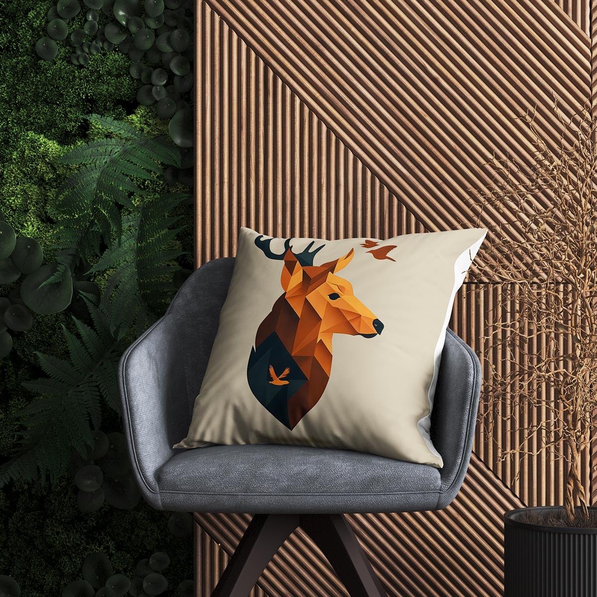 Evdek Sweet Animals Kırlent Kılıfı Ds58 45x45 Cm