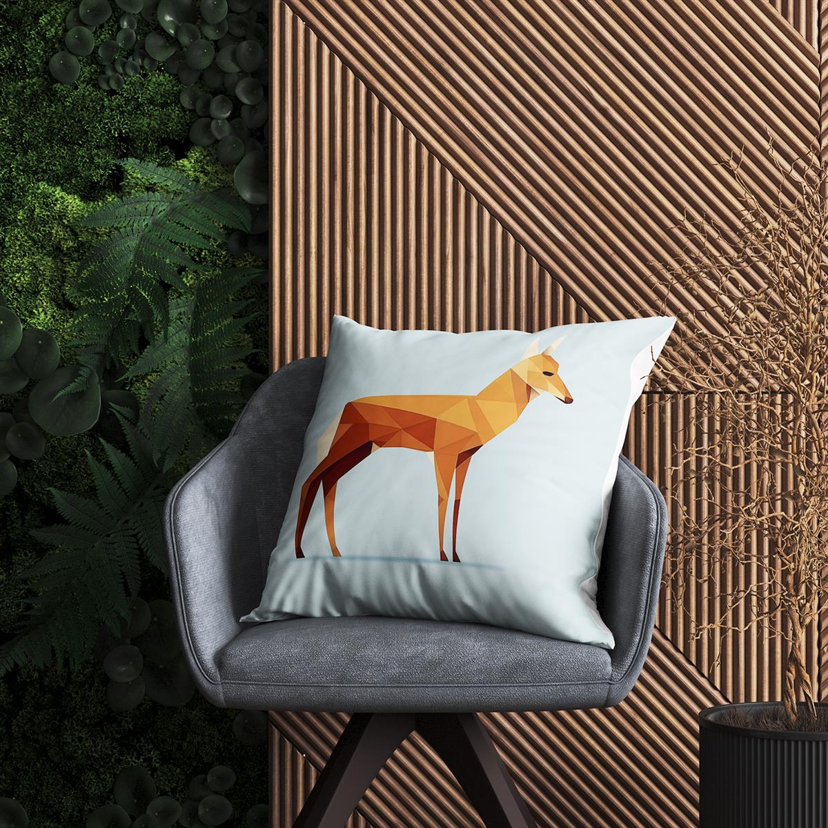 Evdek Sweet Animals Kırlent Kılıfı Ds57 45x45 Cm