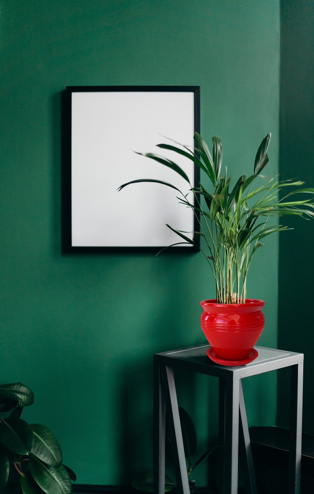 Evdek Tabaklı Klasik Kırmızı Çömlek Saksı 19x19 Cm