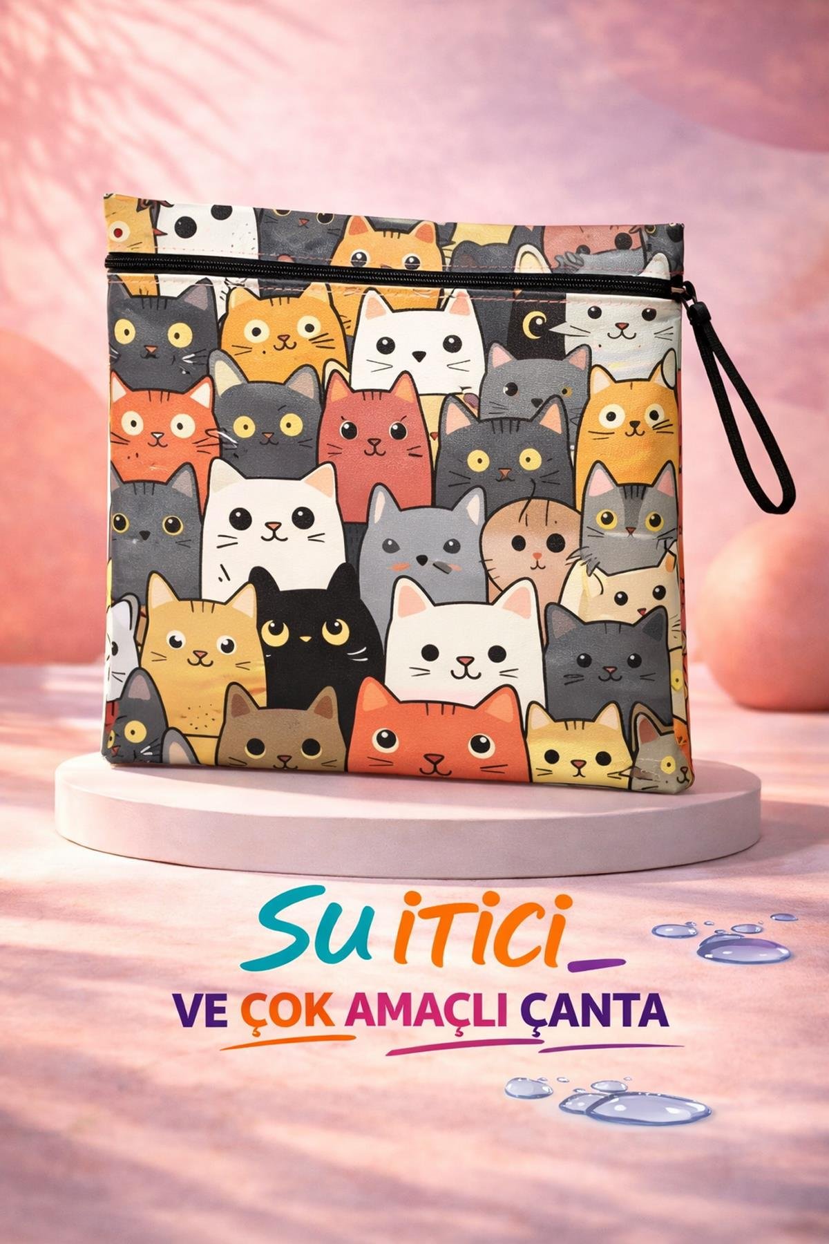 Evdek Water Repellent Çok Amaçlı Çanta 45x45 Cm 6EMD10 - 7062270