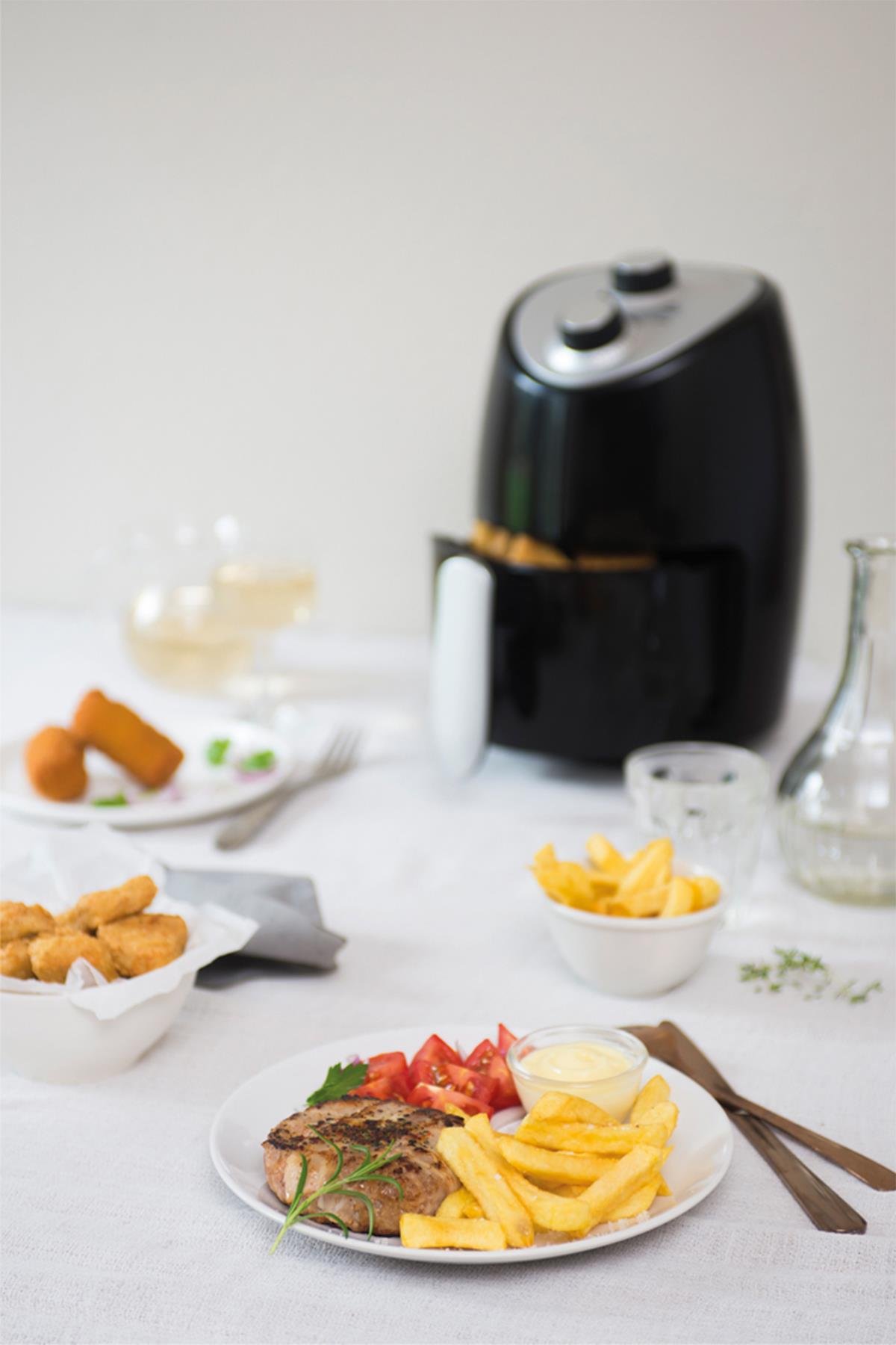 Fritel Airfryer My Snactsatsic Airfryer 600Gr 1000W