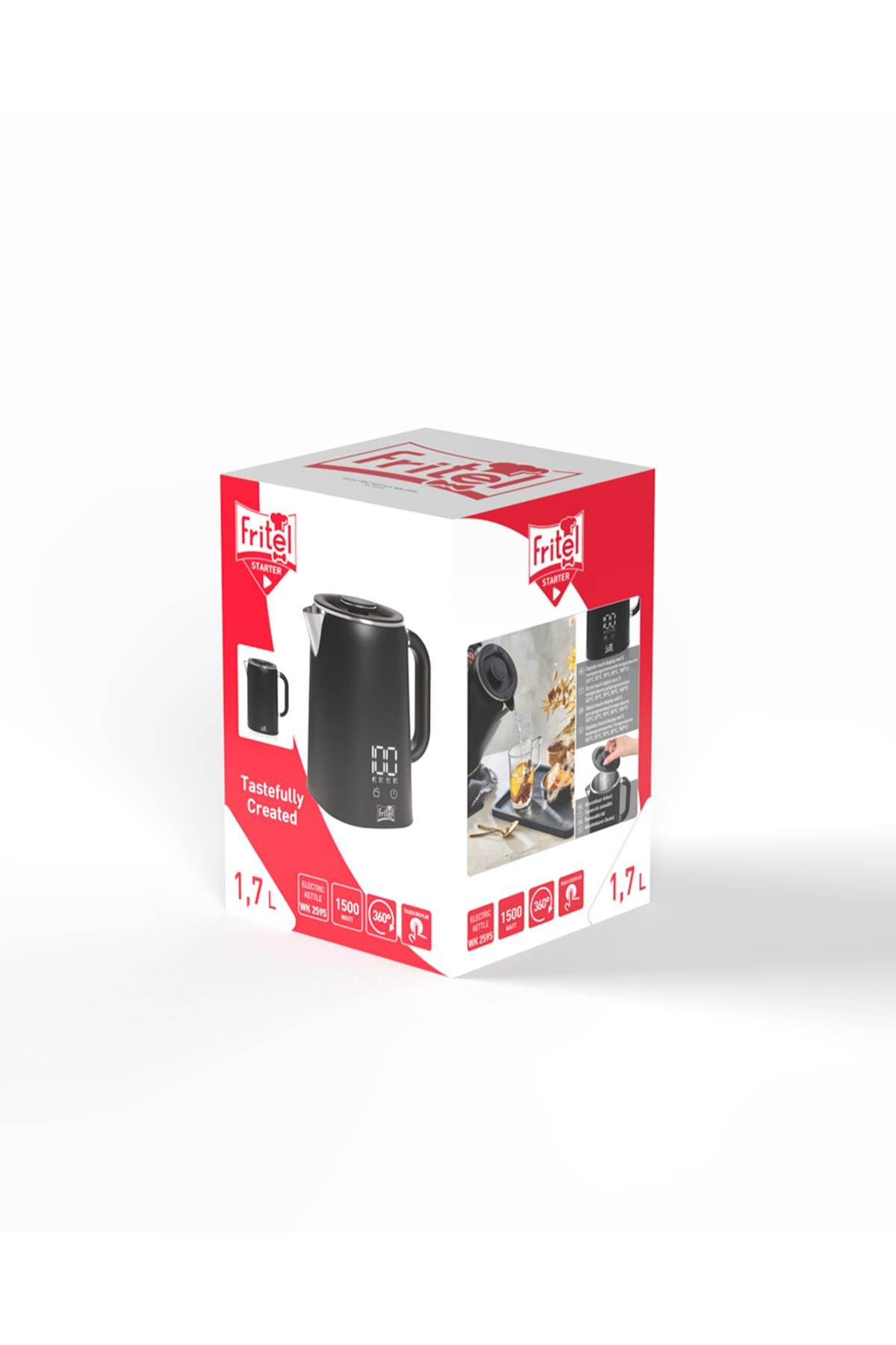 Fritel Dijital Göstergeşli Kettle 1,7 L 1500W