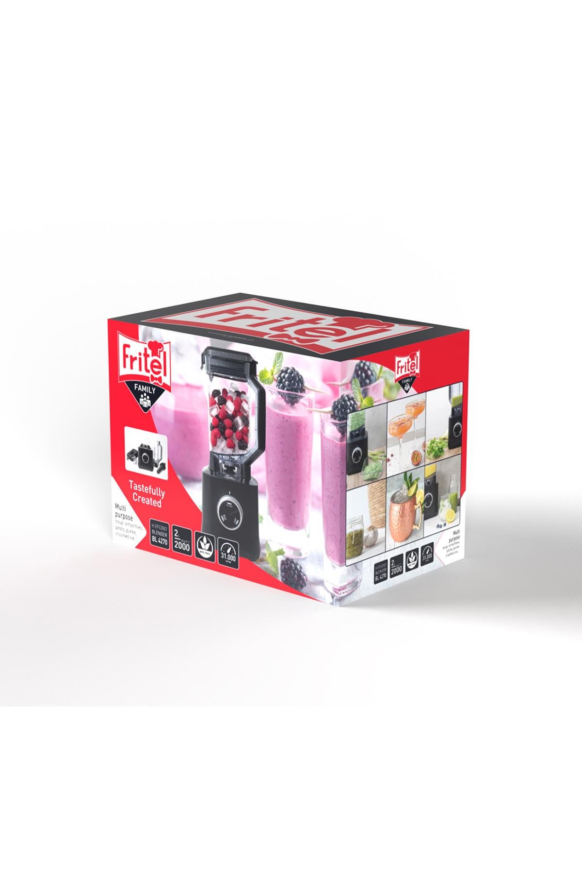 Fritel Smoothie Blender Yüksek Performans (2000 W - 2 Litre)