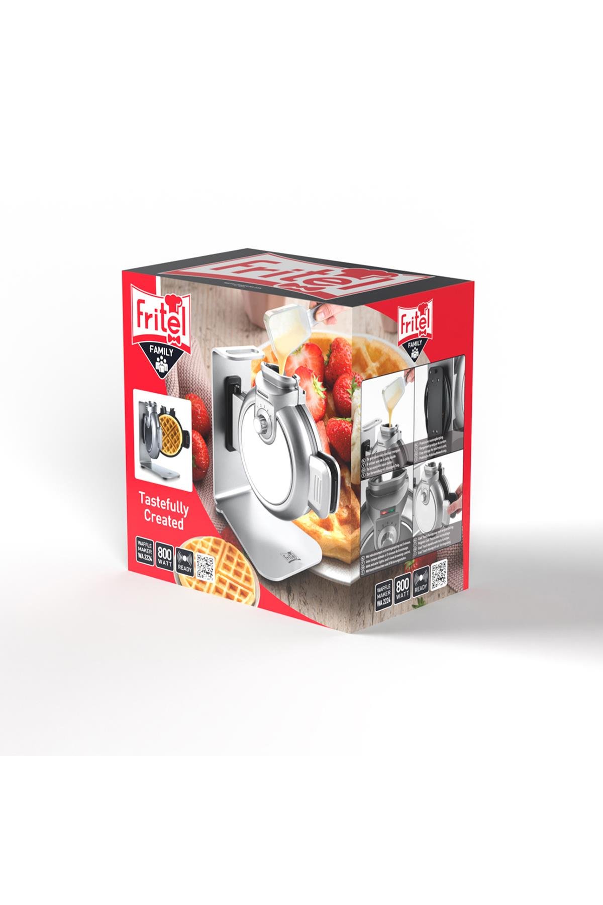 Fritel Waffle Makinesi Dik Dolum 800W