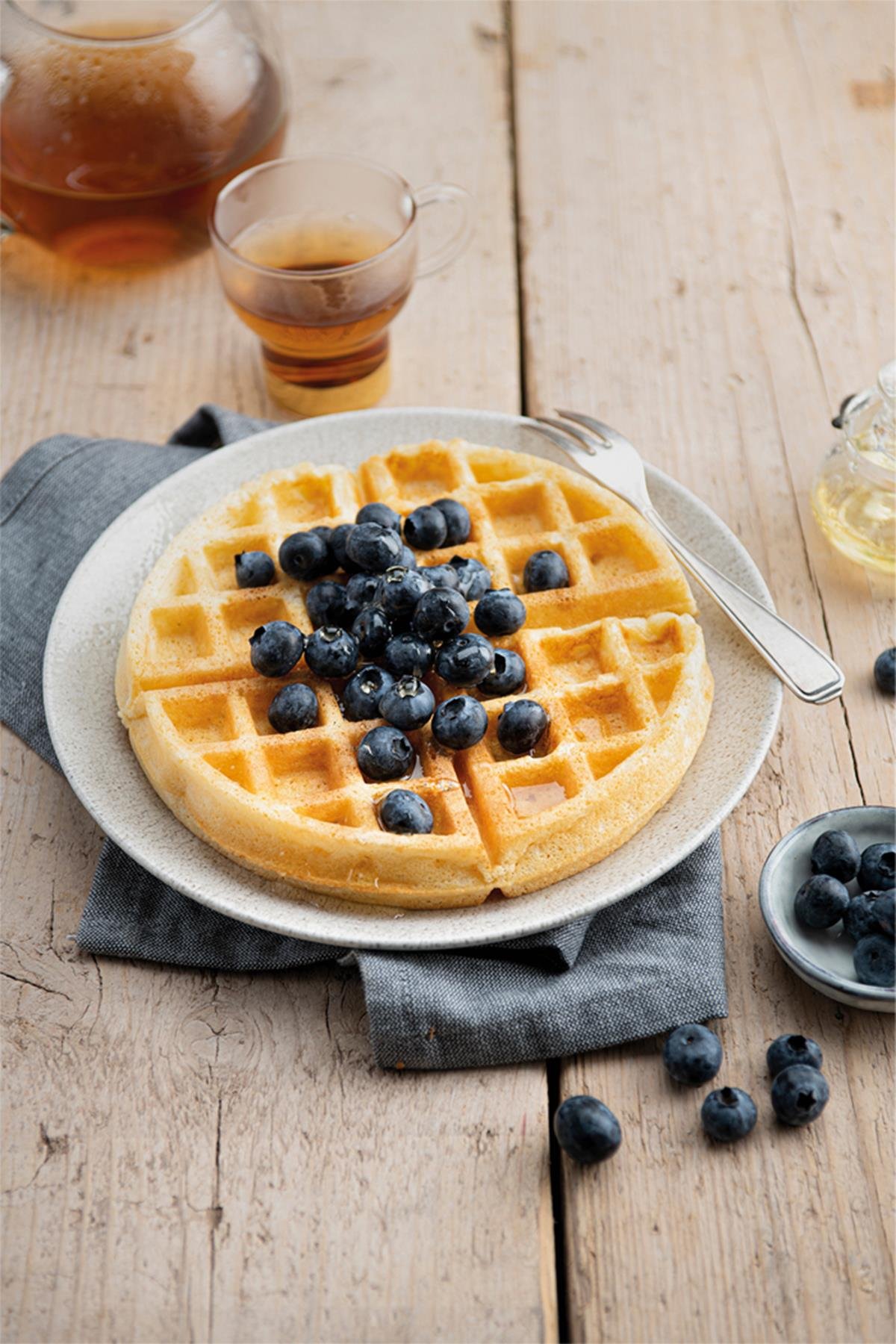 Fritel Waffle Makinesi Dik Dolum 800W