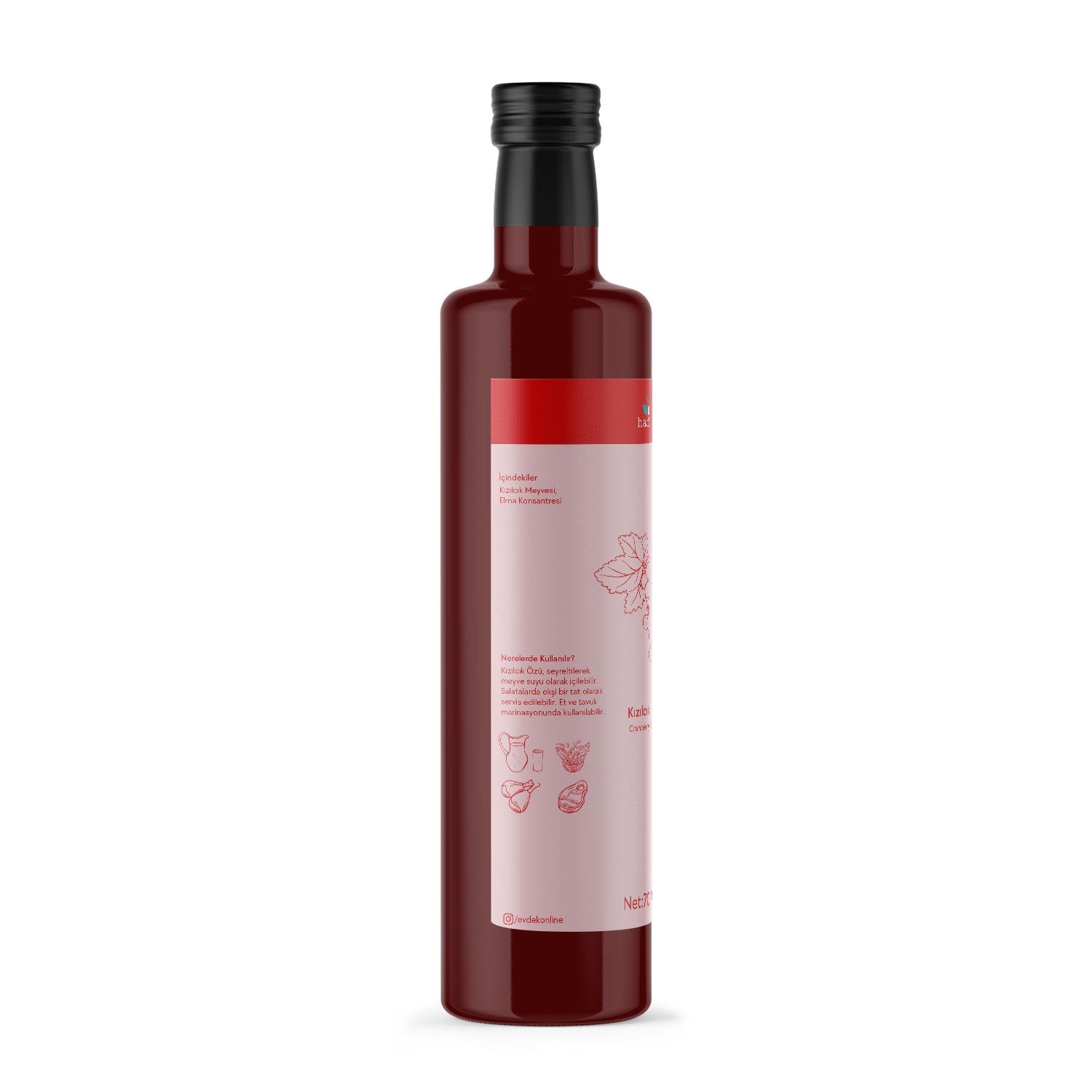 Hadre Kızılcık Özü (Cranberry Extract) 700g