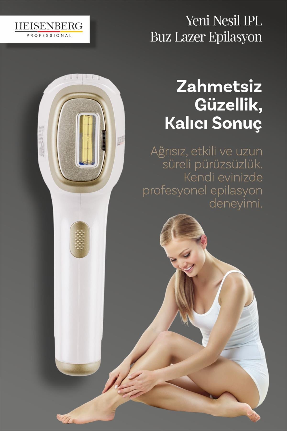 Heisenberg IPL Lazer Epilasyon Cihazı