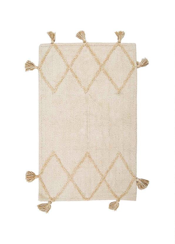 İrya Agnes Banyo Paspası Krem 40x60+60x90 Cm - 10232010