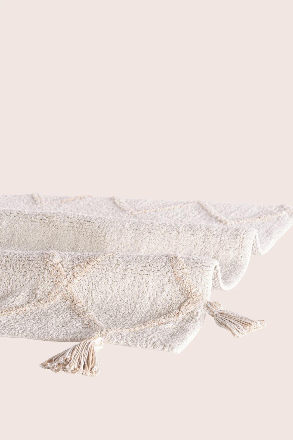 İrya Agnes Banyo Paspası Krem 70x110 Cm