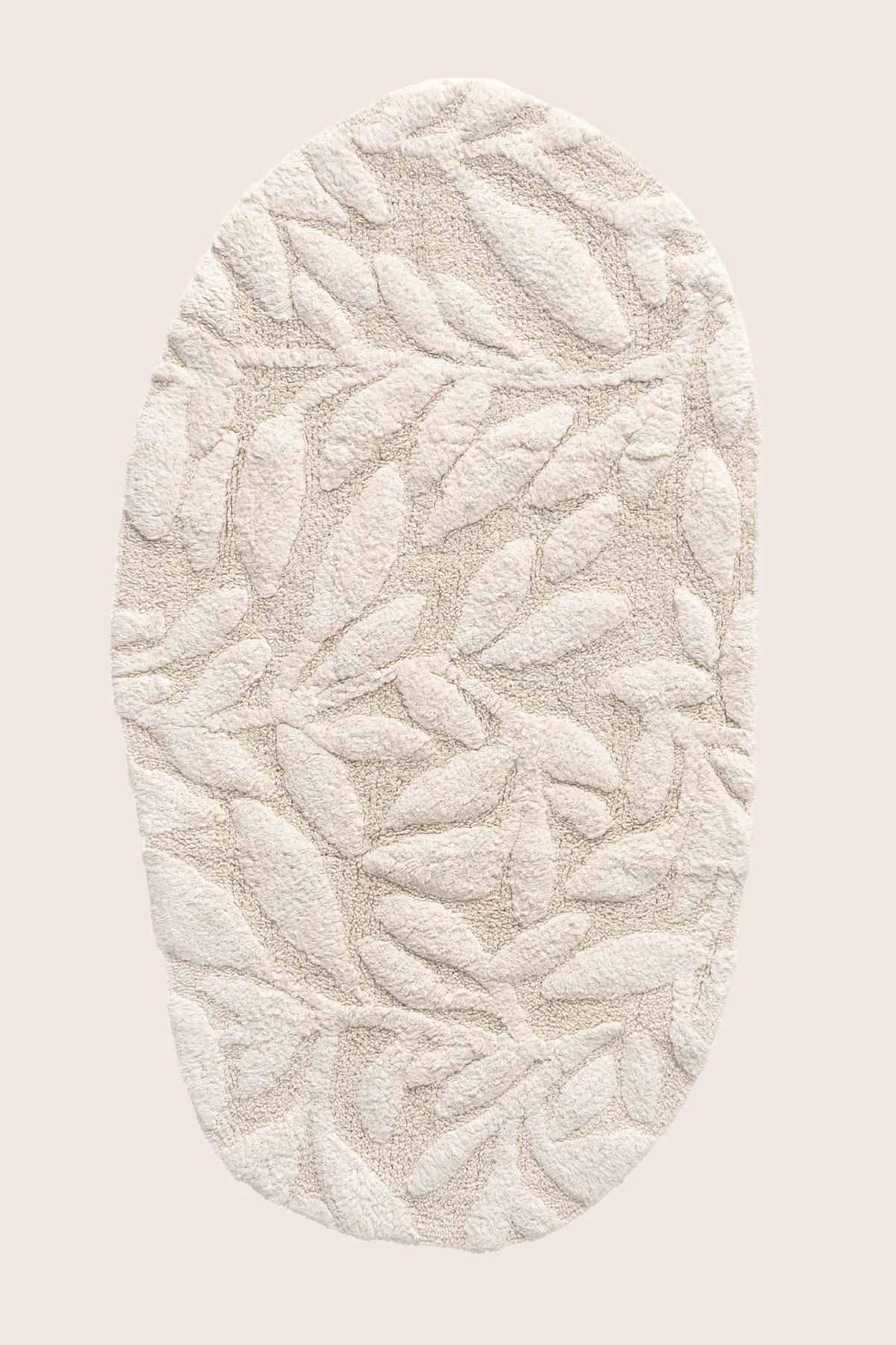 İrya Allesi Banyo Paspası Ekru 65x115 Cm