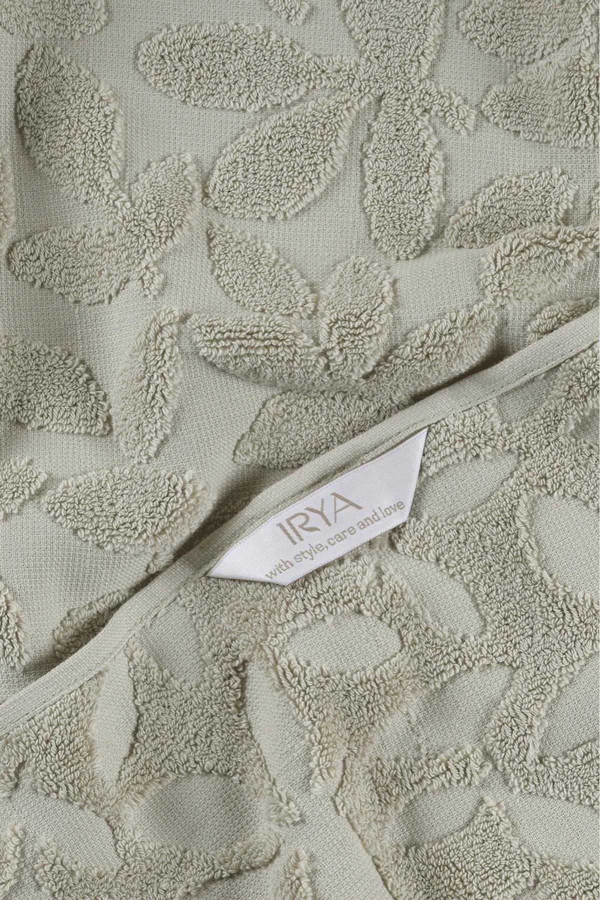 İrya Allesi Pamuk Havlu Yeşil 50x90 Cm