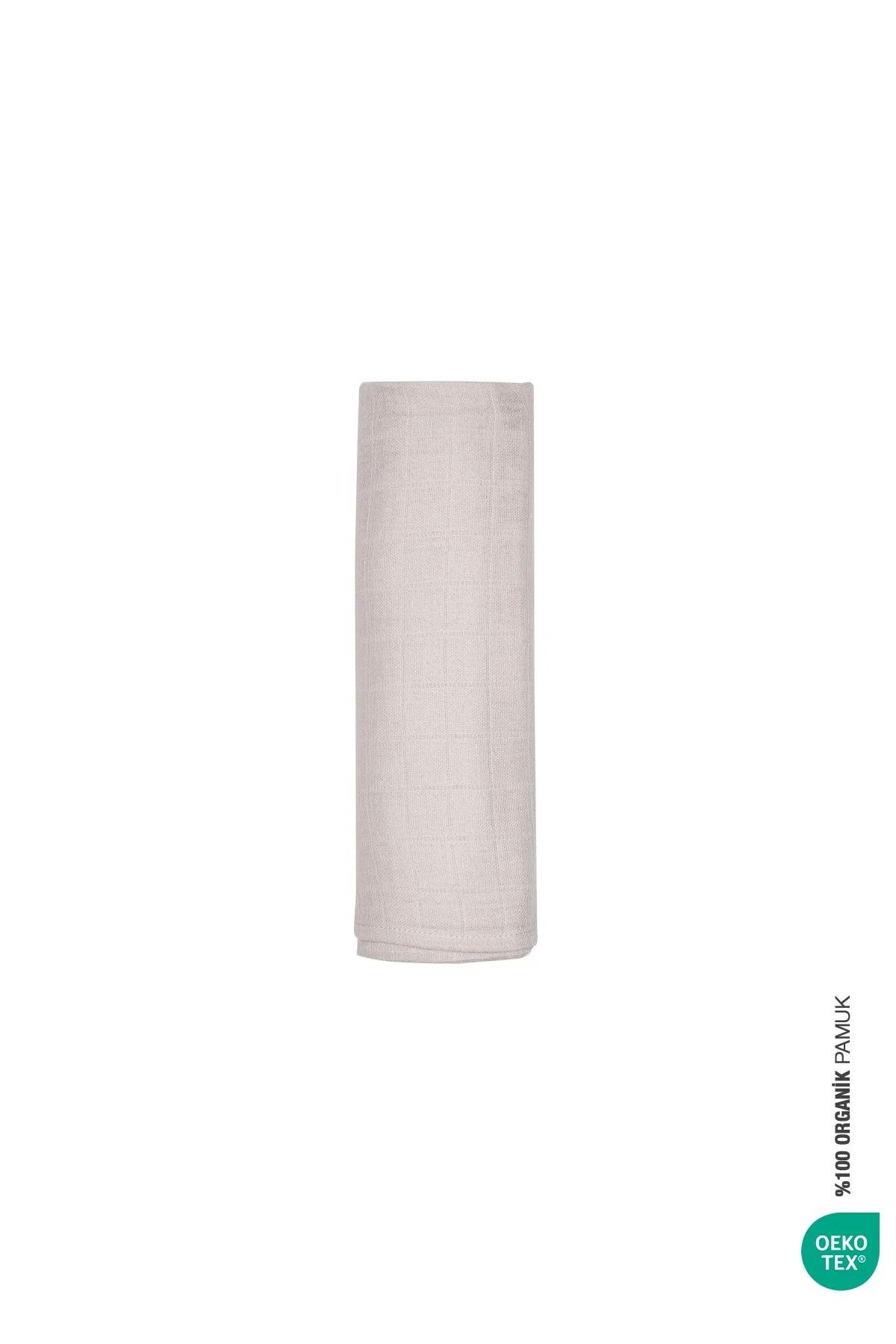 İrya Bebemarin Çok Amaçlı Müslin Örtü Bej 120x120 Cm