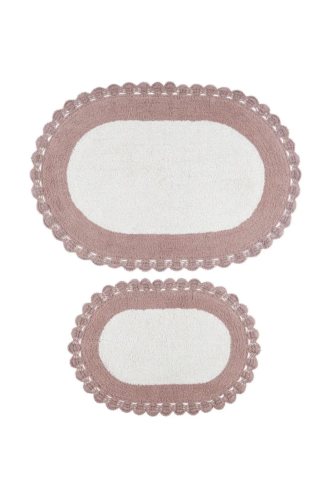 İrya Bianca Banyo Paspası Acı Kahve 40x60+60x90 Cm