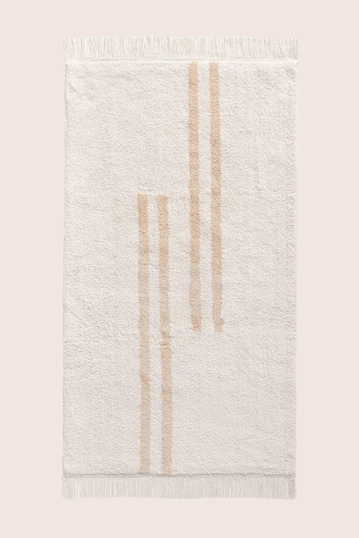 İrya Bound Banyo Paspası Kırık Beyaz 70x120 Cm