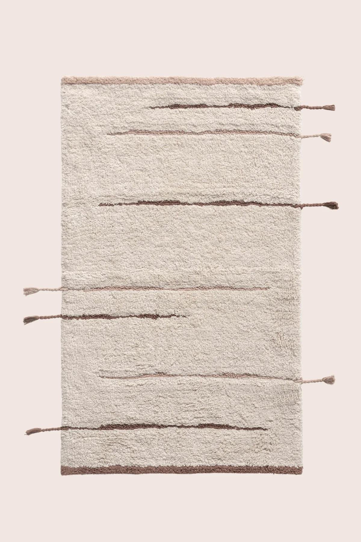 İrya Earth Banyo Paspası Kahve 60x100 Cm