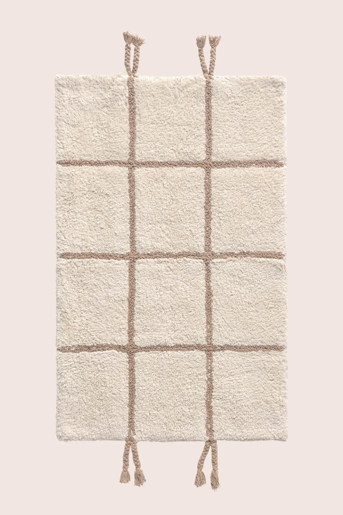 İrya Elani Banyo Paspası Bej 50x80 Cm