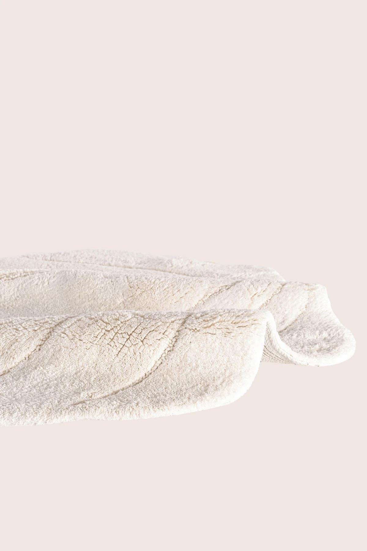 İrya La Perla Banyo Paspası Ekru 80x90 Cm
