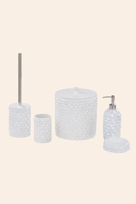 İrya Lindy Banyo Aksesuar Seti 5 Parça Krem - 141291618