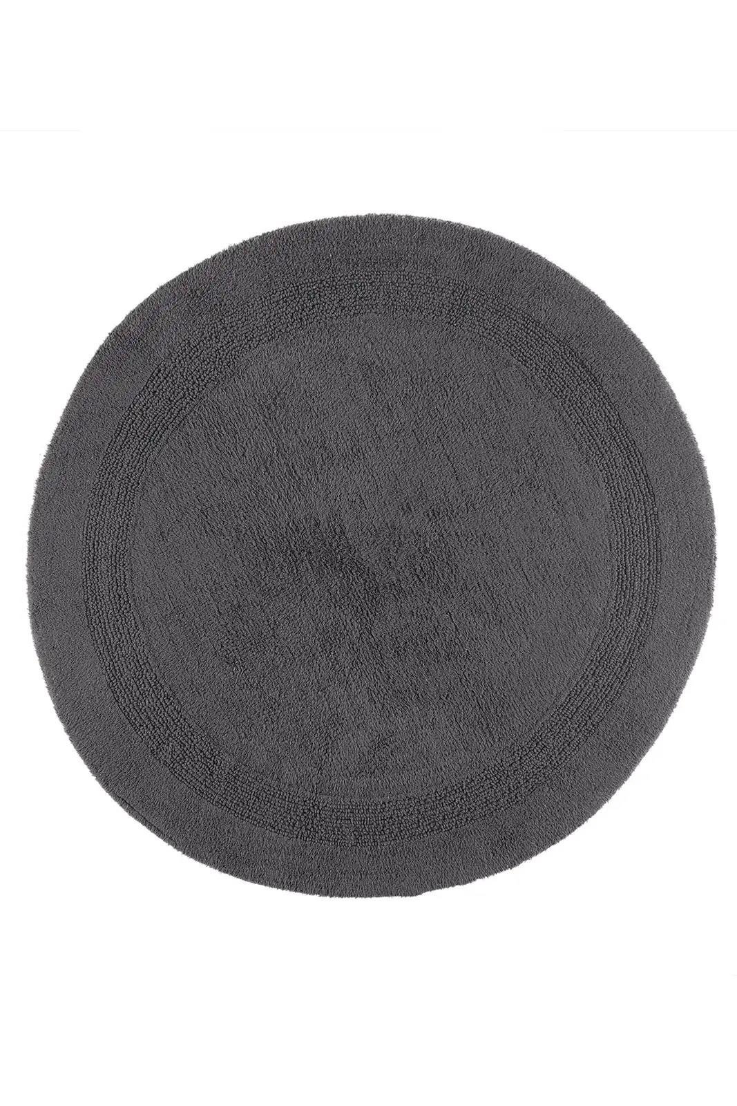 İrya Puffed Banyo Paspası Antrasit 100x100 Cm