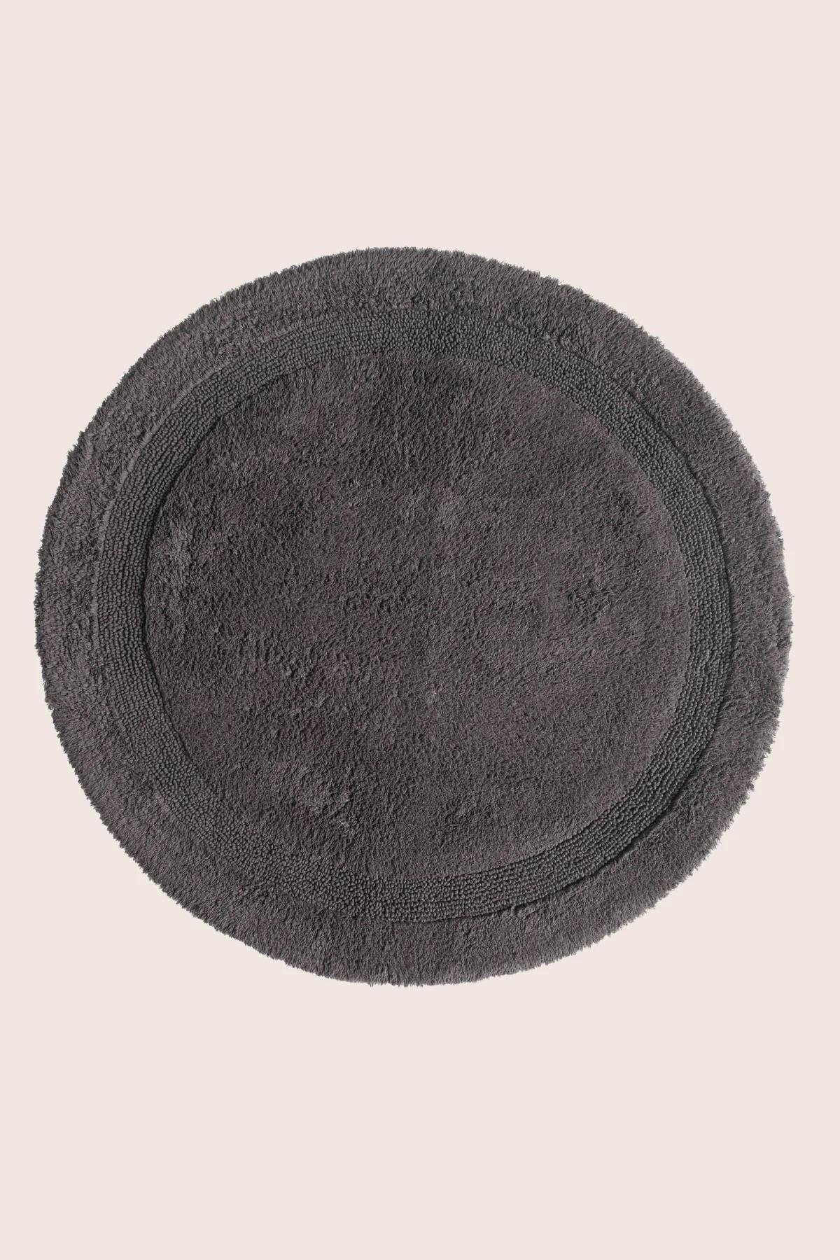 İrya Puffed Banyo Paspası Antrasit 100x100 Cm