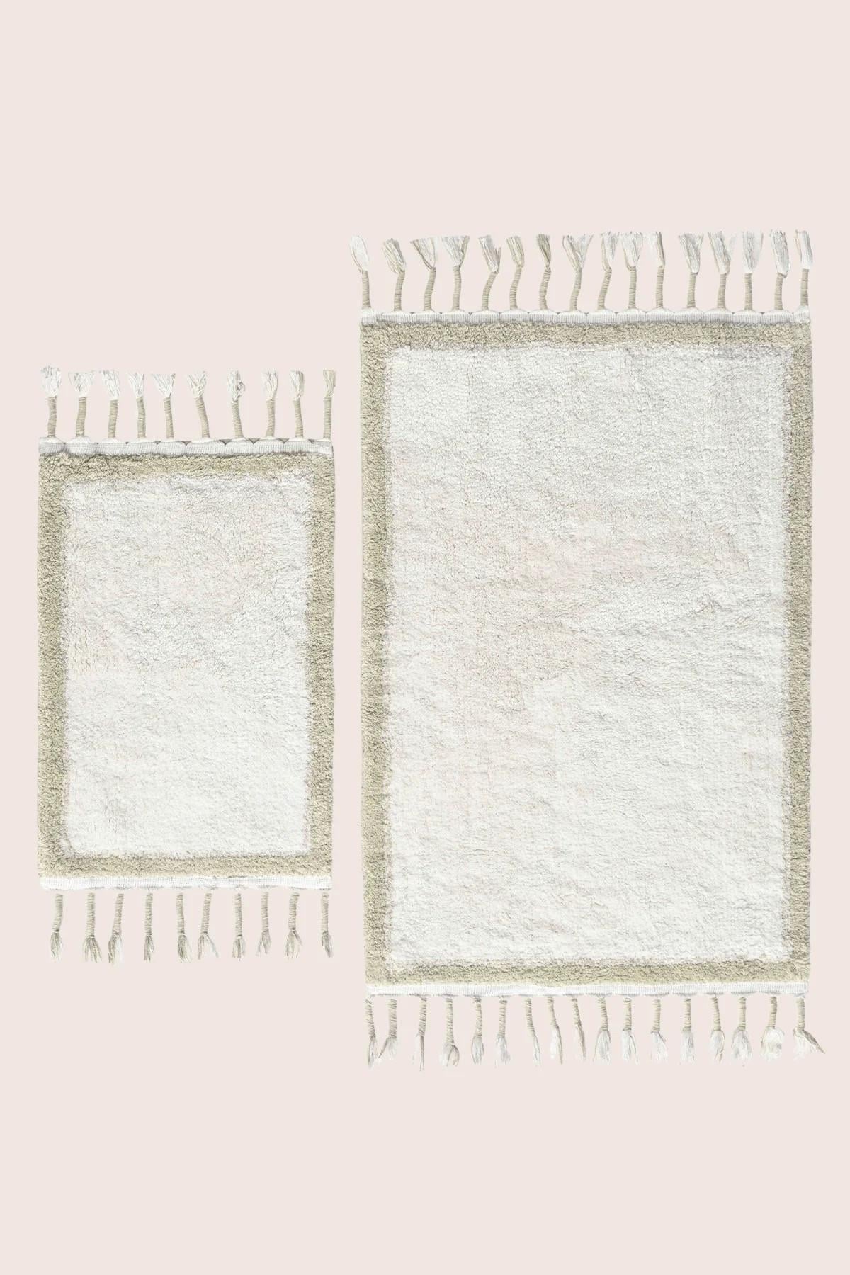 İrya Root Banyo Paspası Mint 40x60+60x90 Cm