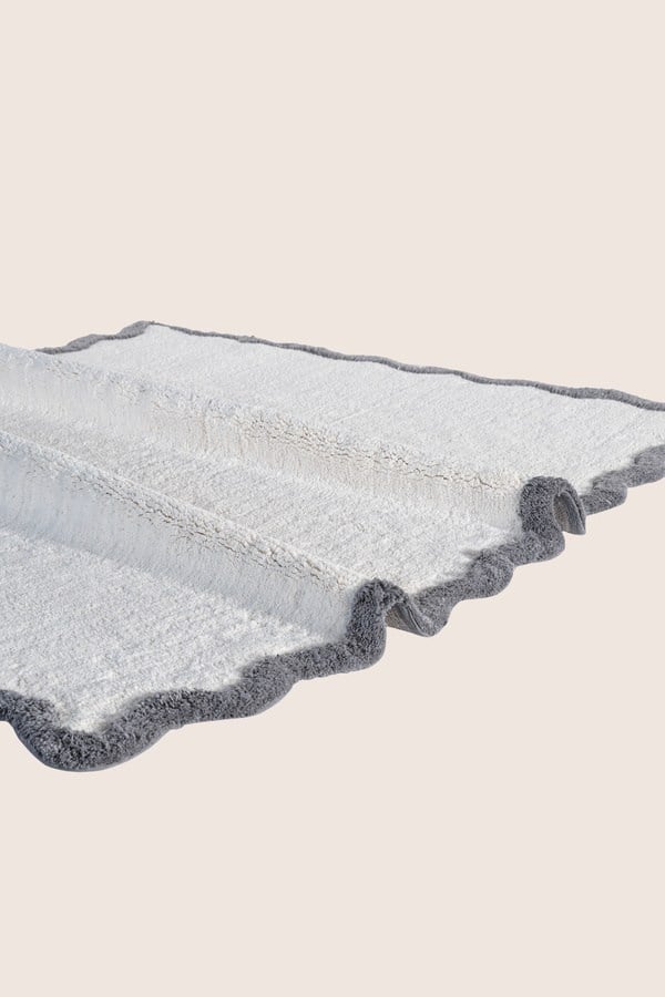 İrya Scallop Banyo Paspası Açık Gri 100x150 Cm - 202603029