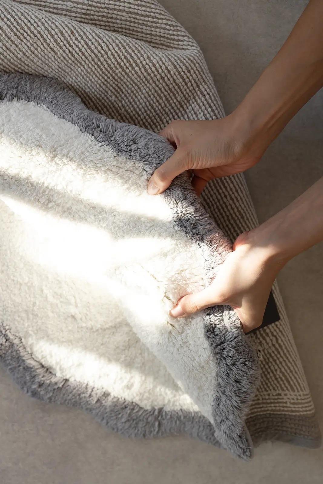 İrya Scallop Banyo Paspası Açık Gri 60x100 Cm