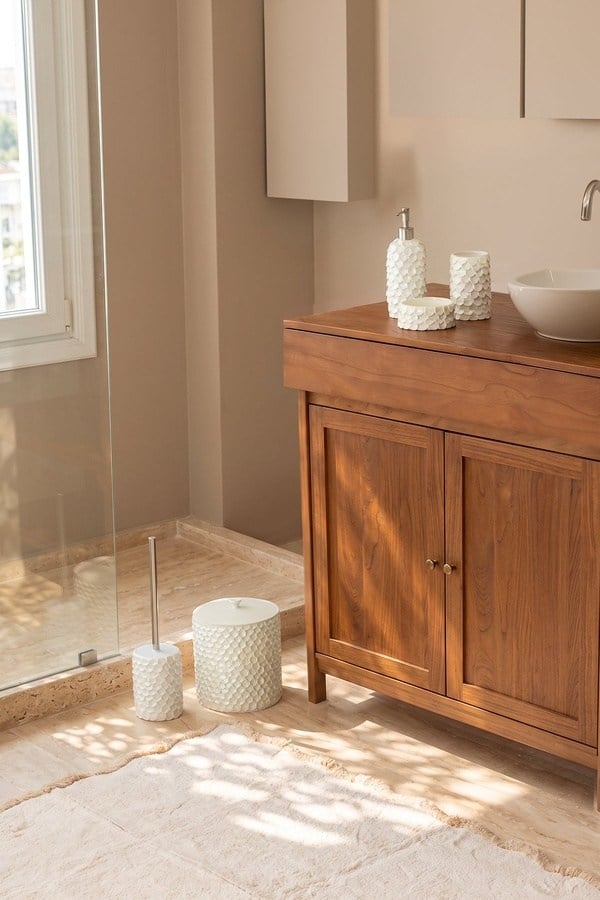 İrya Scallop Banyo Paspası Bej 100x150 Cm - 202603030