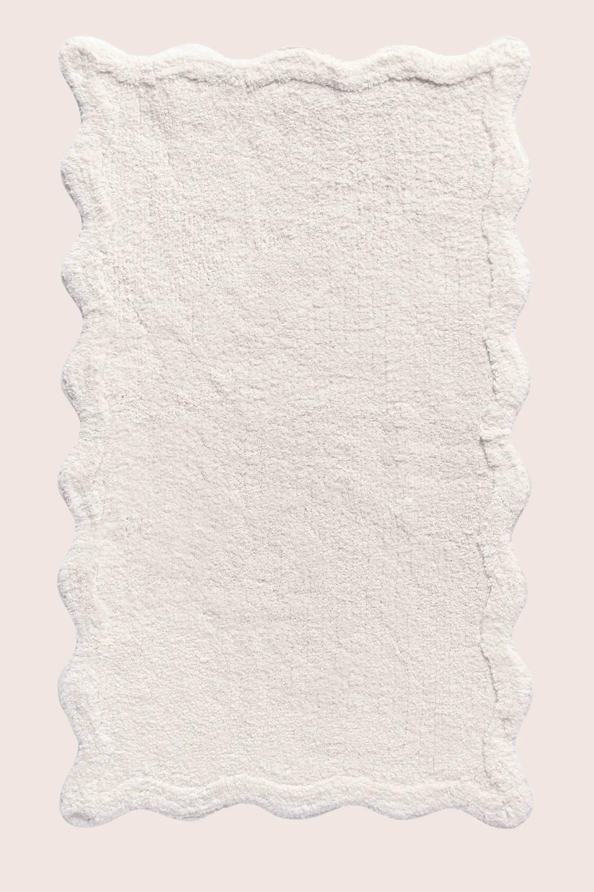 İrya Scallop Banyo Paspası Ekru 60x100 Cm
