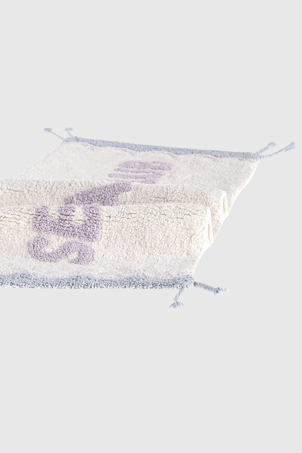 İrya Selfcare Club Çocuk Odası Paspası Mavi/Lila 50x120 Cm - 202603022