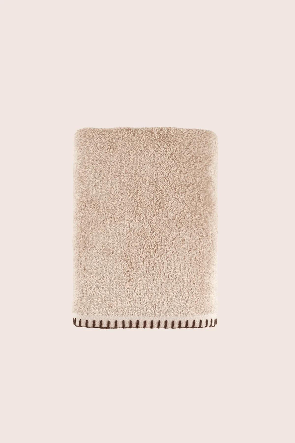 İrya Shadow Pamuk Havlu Bej 50x90 Cm