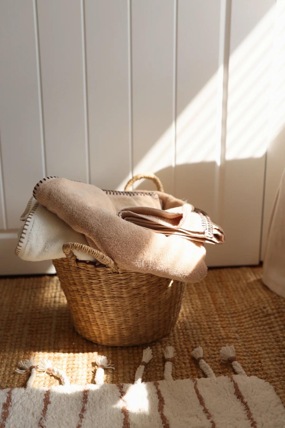 İrya Shadow Pamuk Havlu Bej 50x90 Cm