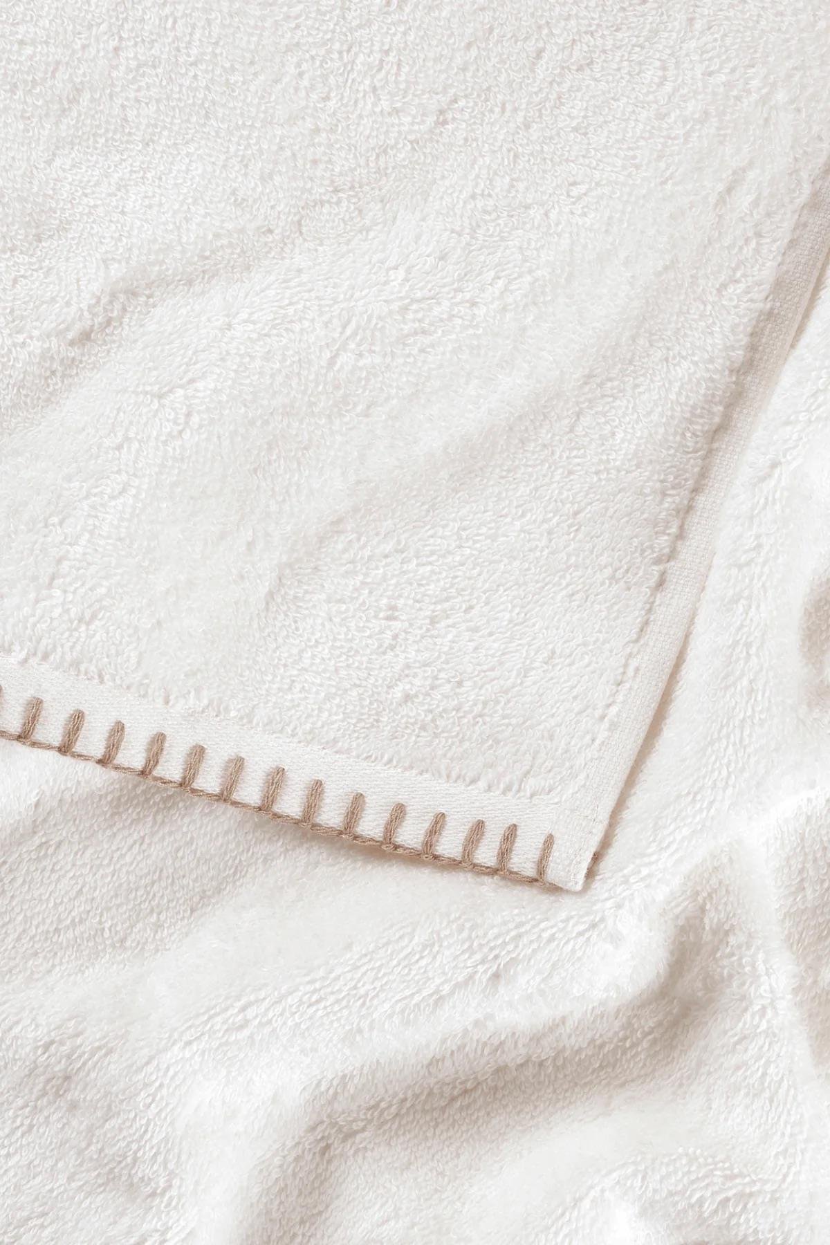 İrya Shadow Pamuk Havlu Ekru 50x90 Cm