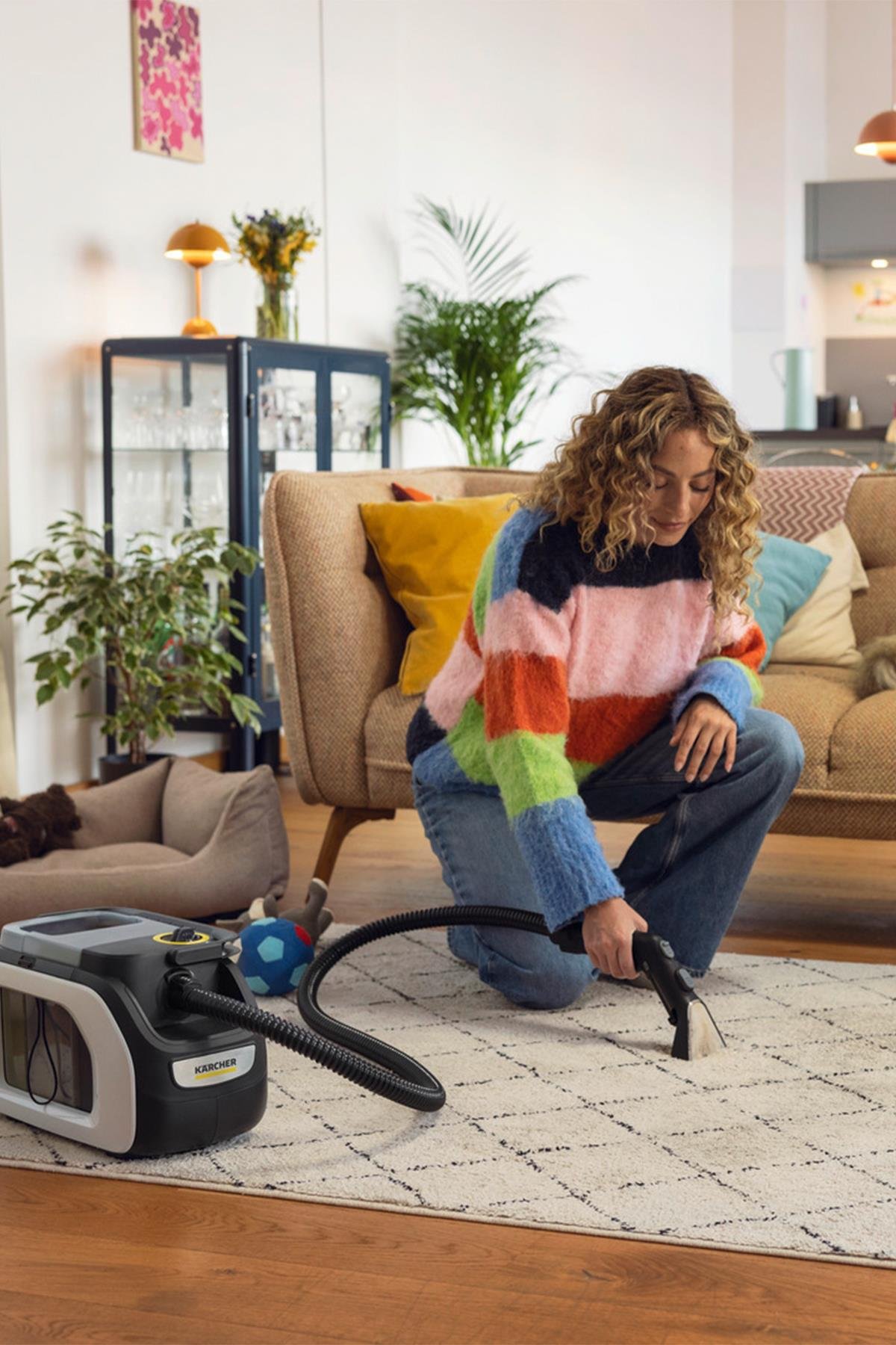 Karcher SE 3 Compact Koltuk ve Halı Yıkama Makinesi Beyaz