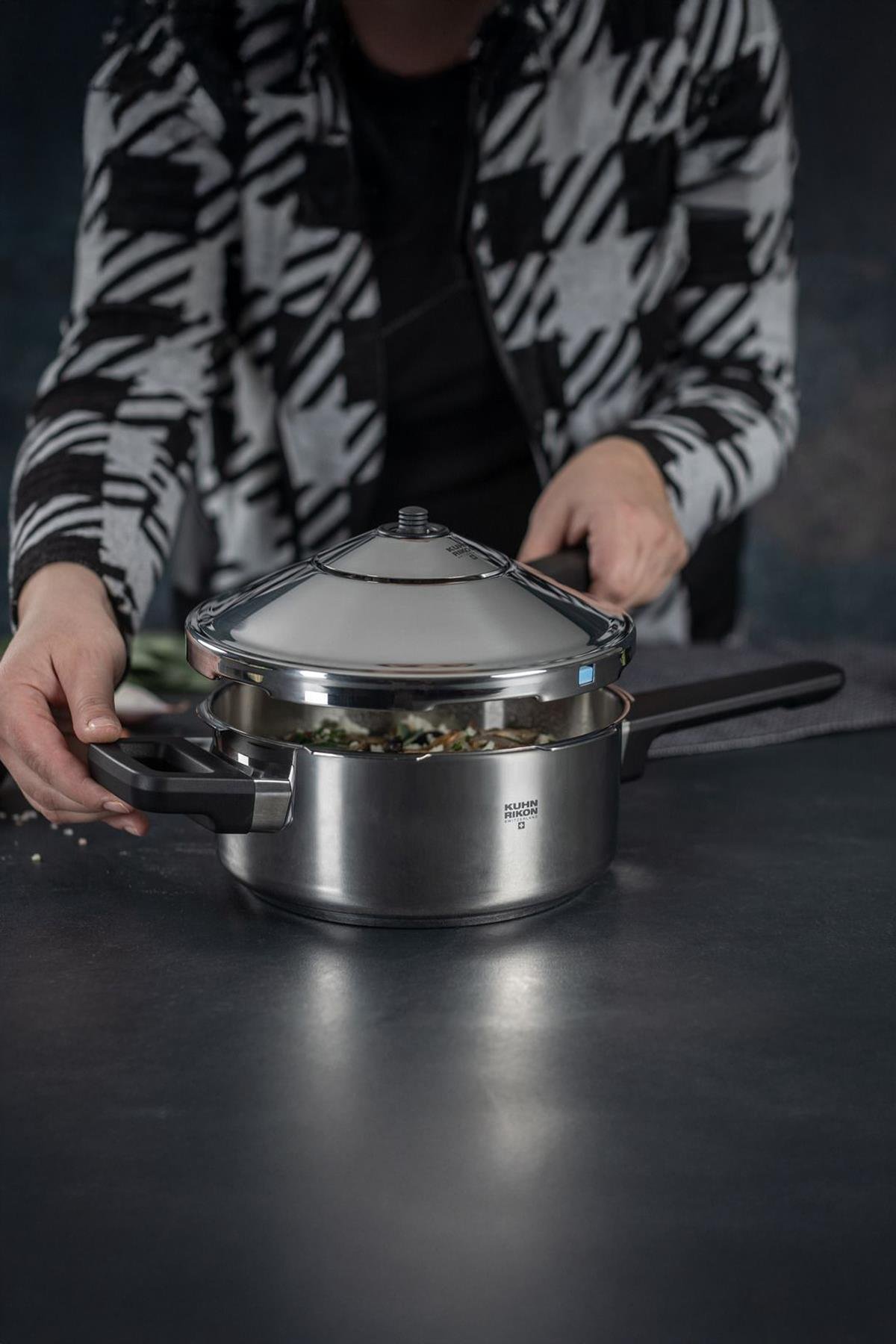 Kuhn Rikon 3039 Duromatic® Basınçlı Tencere Saplı Ø 20 cm 2.5 L