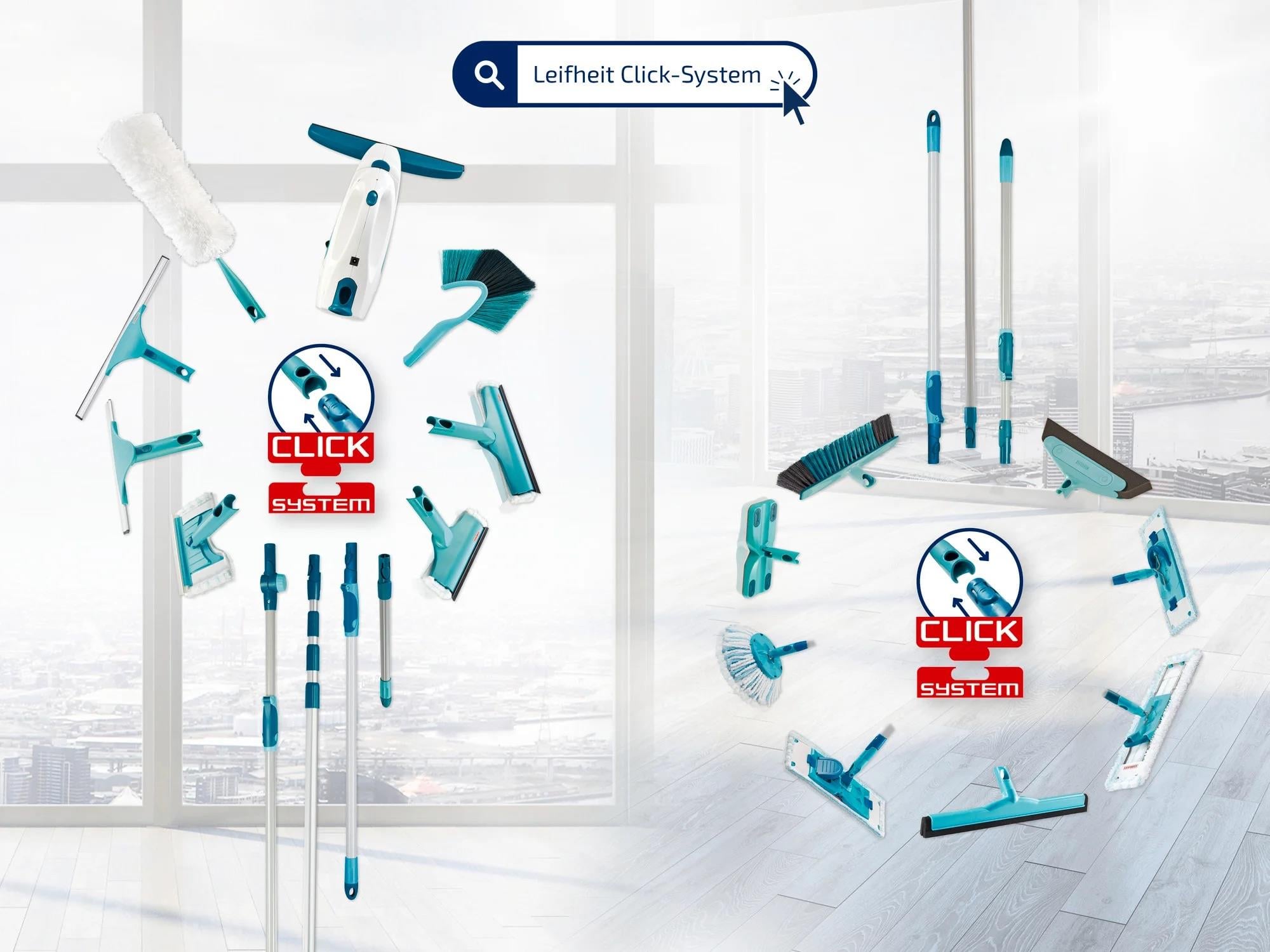 Leifheit Click System Bezli Cam Sileceği 33 Cm - LFH51320