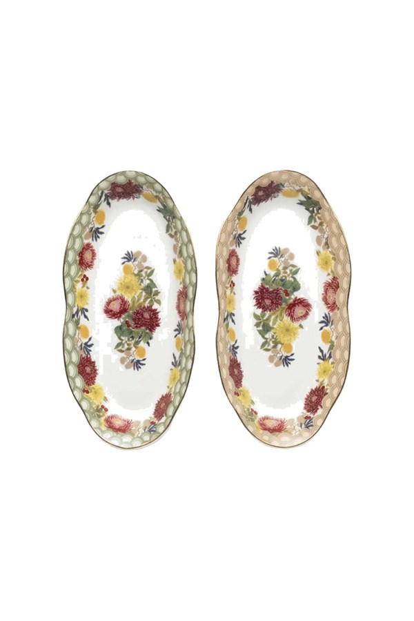 Lucky Art Laverna Bone Oval Tabak 2'li 20 Cm - LYTH 135
