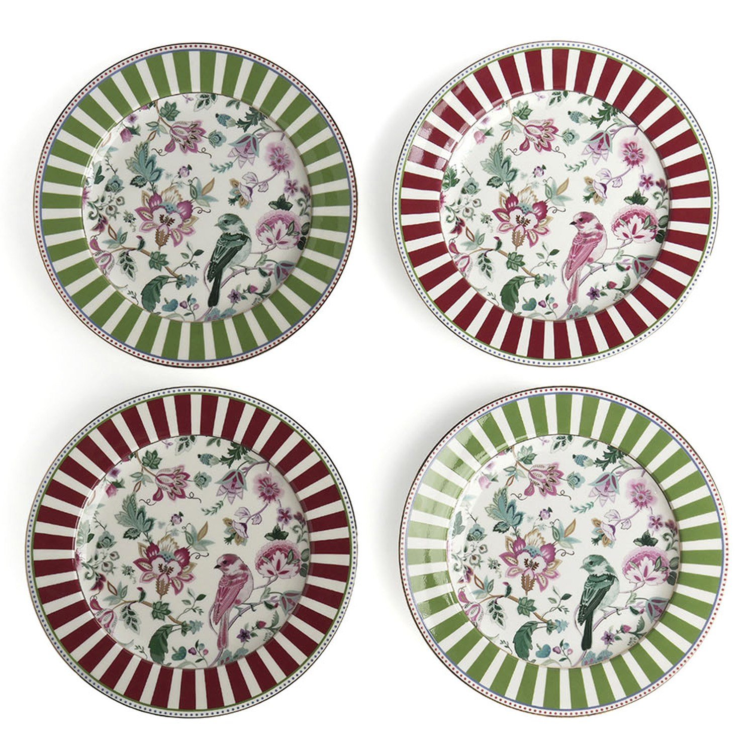 Lucky Art Madeline Bone Servis Tabak Seti 4'lü 27 Cm - LYFW 023