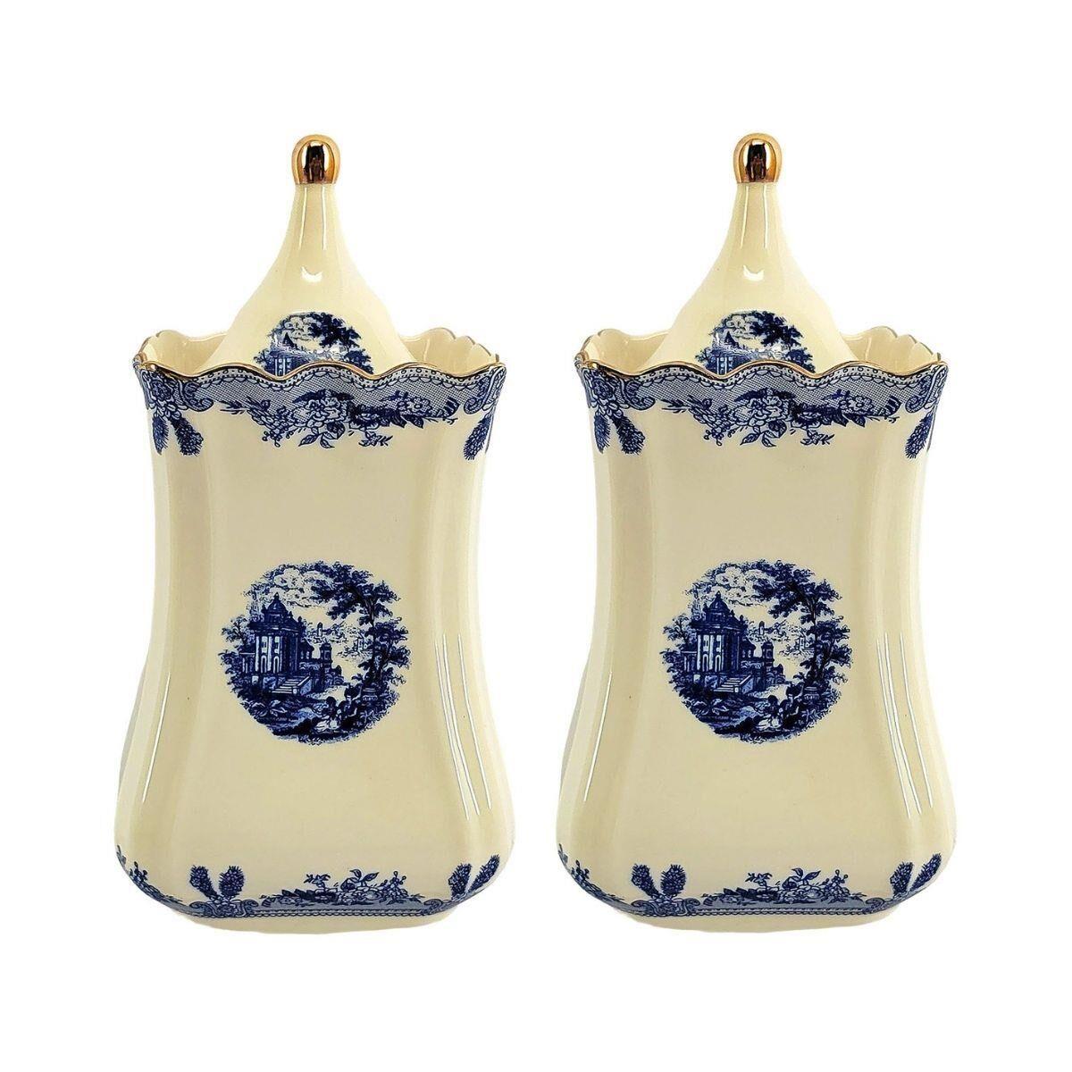 Lucky Art Margaret New Bone Kavanoz Seti 2'li 19 Cm - LYRU 096